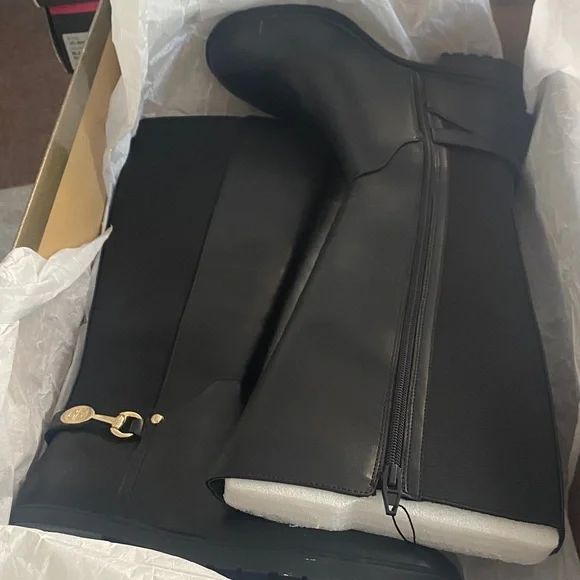 Gian Bernini   Black Over the Knee Boots brand new boots from Greece - Picture 6 of 7